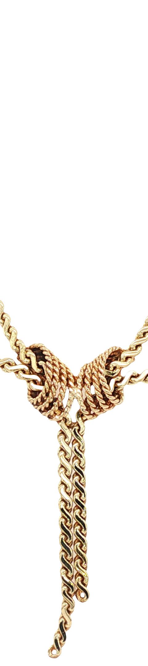 Vintage 14K Gold Fancy Necklace